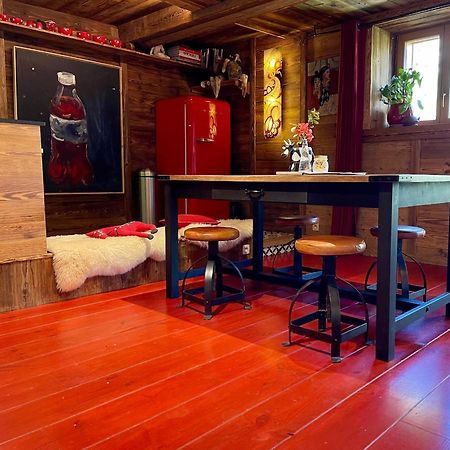 Chalet A Megeve-Vauvray - Grands Appartements , Vue Mont Blanc Demi-Quartier Exteriör bild
