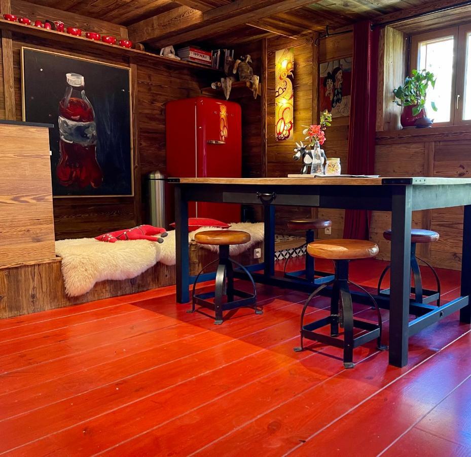Chalet A Megeve-Vauvray - Grands Appartements , Vue Mont Blanc Demi-Quartier Exteriör bild