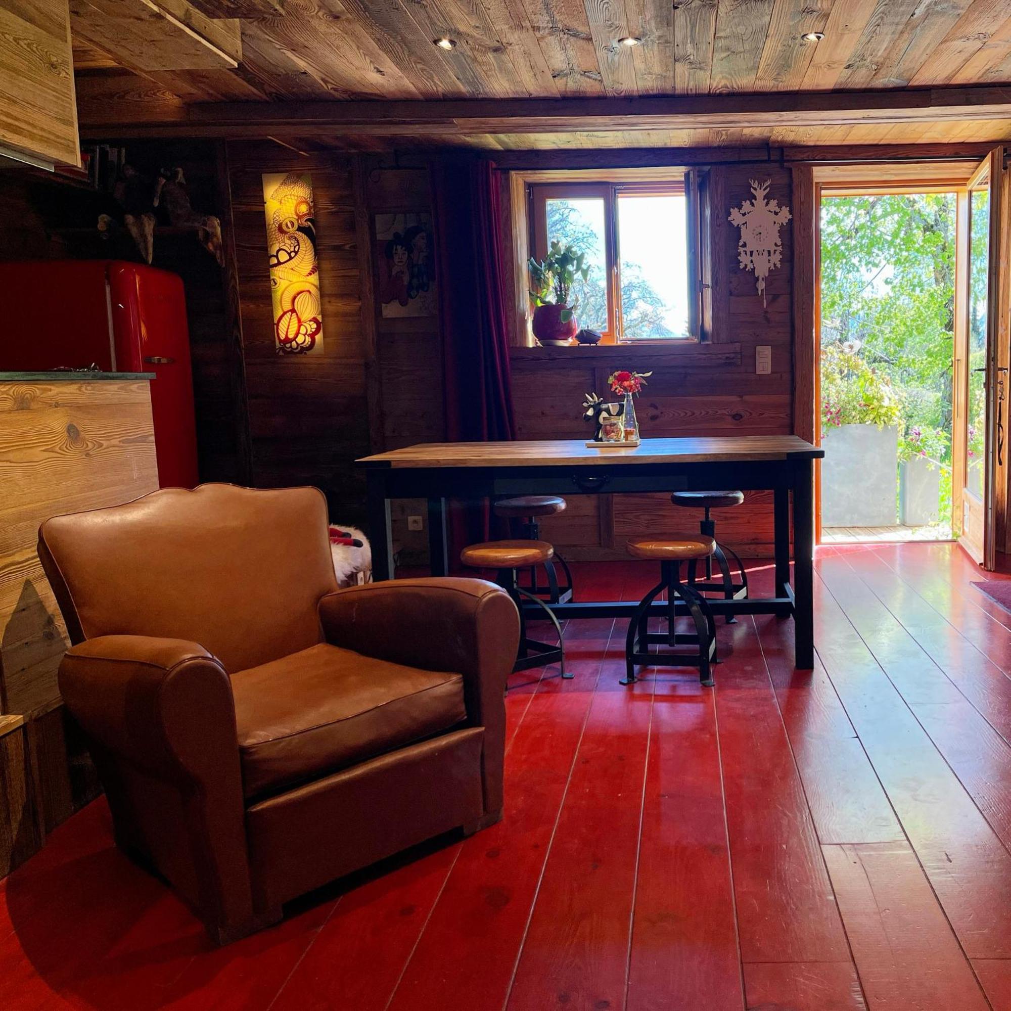 Chalet A Megeve-Vauvray - Grands Appartements , Vue Mont Blanc Demi-Quartier Exteriör bild